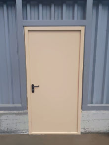 Огнеупорная дверь, вид изнутри